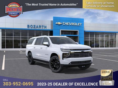 Polar White 2026 Chevrolet Suburban Premier SUV