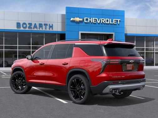 Radiant Red 2026 Chevrolet Traverse LT