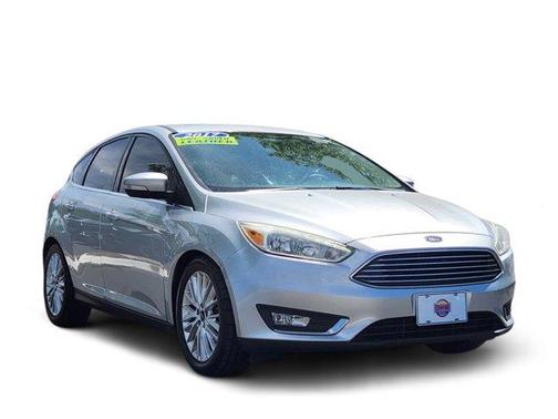 Silver 2017 Ford Focus Titanium