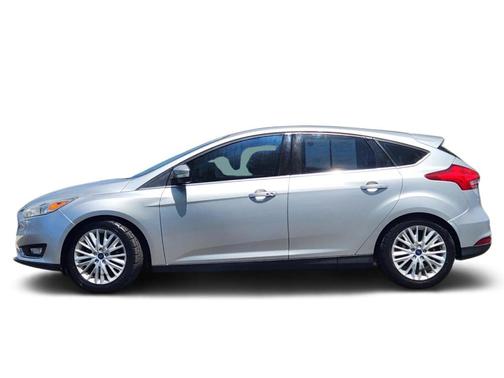 Silver 2017 Ford Focus Titanium