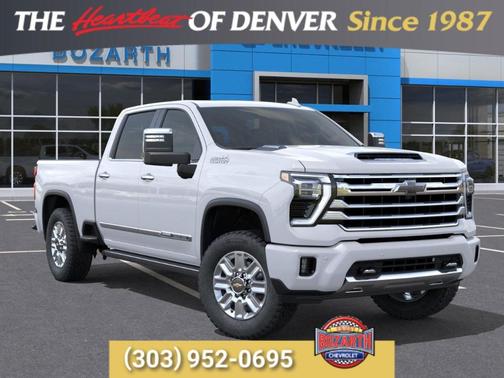 Polar White 2026 Chevrolet Silverado 2500 High Country