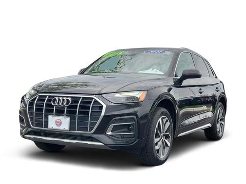 Brilliant Black 2021 Audi Q5 40 Premium Plus