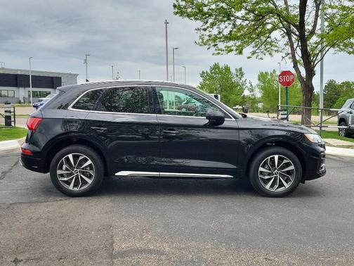 Brilliant Black 2021 Audi Q5 40 Premium Plus