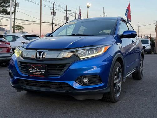 Aegean Blue Metallic 2022 Honda HR-V EX