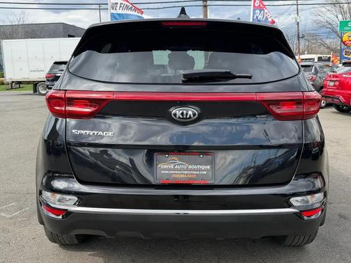 Black Cherry Pearl 2020 Kia Sportage LX