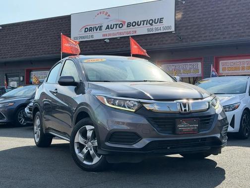 Modern Steel Metallic 2021 Honda HR-V LX