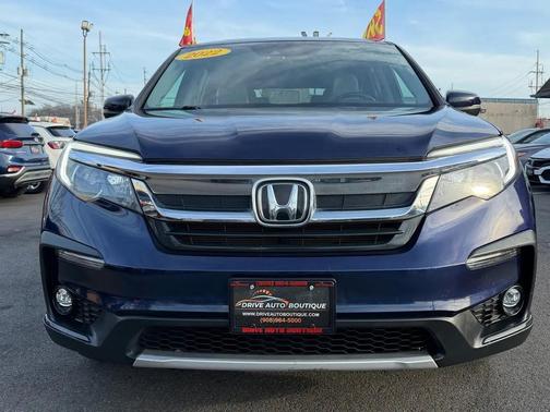 Blue 2022 Honda Pilot AWD EX-L