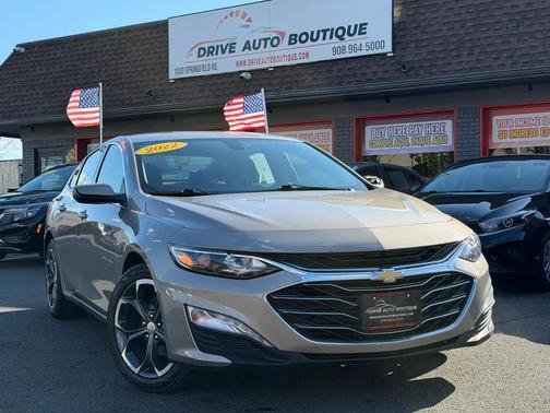Gray 2022 Chevrolet Malibu FWD LT