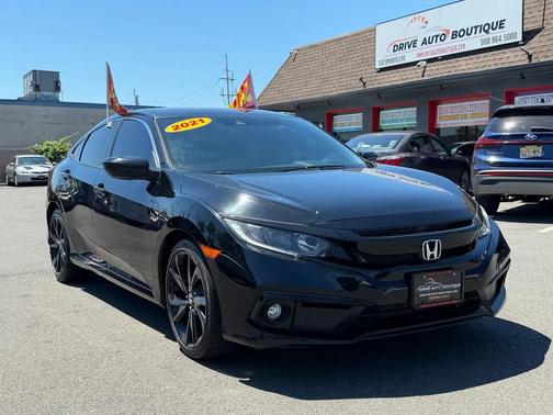 Crystal Black Pearl 2021 Honda Civic Sport