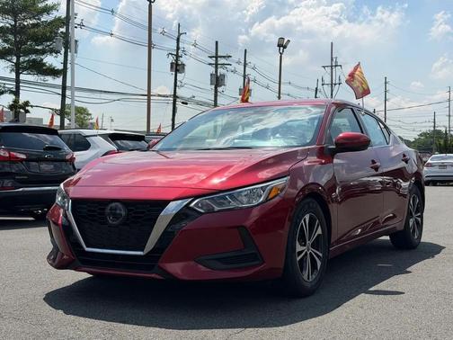 Red 2023 Nissan Sentra SV