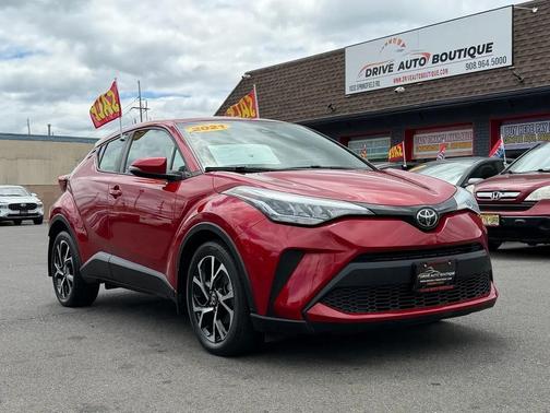 Supersonic Red 2021 Toyota C-HR XLE