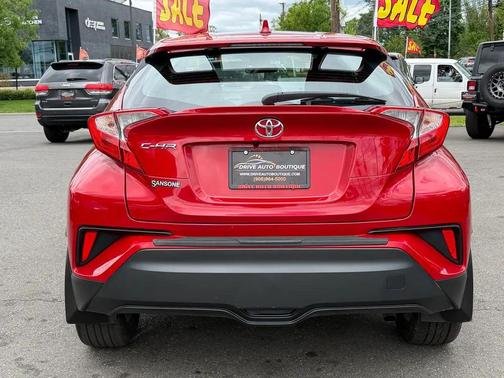 Supersonic Red 2021 Toyota C-HR XLE