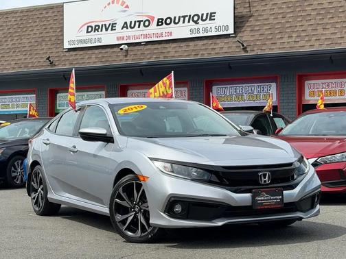 Lunar Silver Metallic 2019 Honda Civic Sport