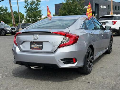 Lunar Silver Metallic 2019 Honda Civic Sport