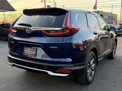 Blue 2020 Honda CR-V AWD EX