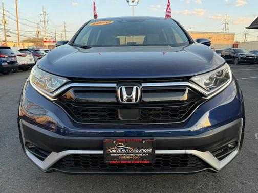 Blue 2020 Honda CR-V AWD EX