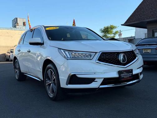 White Diamond Pearl 2018 Acura MDX 3.5L