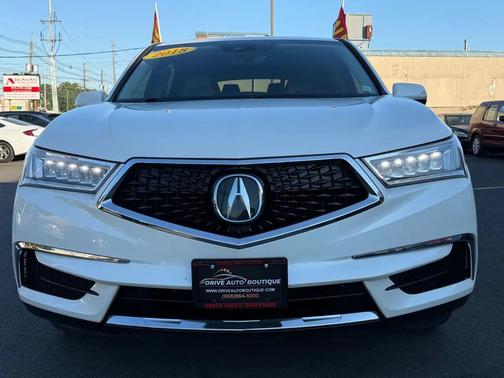 White Diamond Pearl 2018 Acura MDX 3.5L