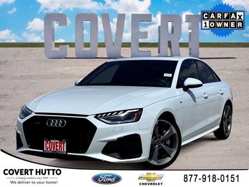 White 2021 Audi A4 S line Prestige