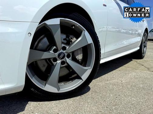 White 2021 Audi A4 S line Prestige