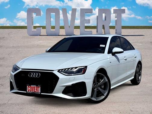 White 2021 Audi A4 S line Prestige