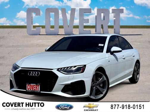 White 2021 Audi A4 S line Prestige