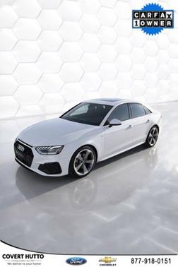 White 2021 Audi A4 S line Prestige