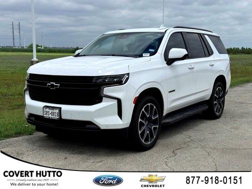 Summit White 2023 Chevrolet Tahoe RST