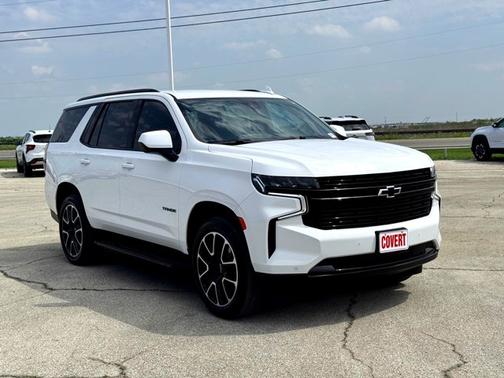 Summit White 2023 Chevrolet Tahoe RST