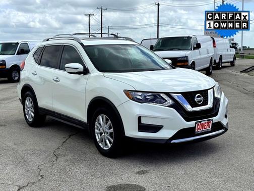 Glacier White 2017 Nissan Rogue SV