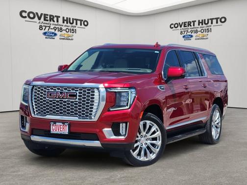 Volcanic Red Tintcoat 2024 GMC Yukon XL Denali