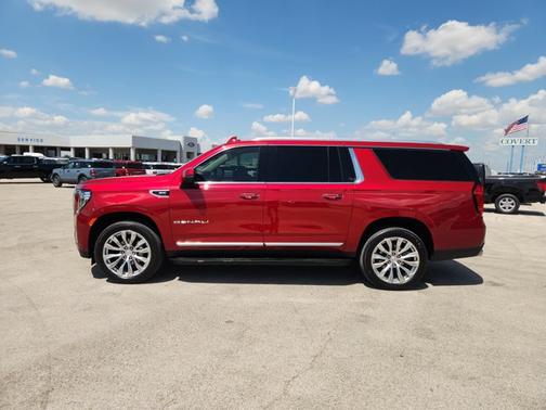 Volcanic Red Tintcoat 2024 GMC Yukon XL Denali