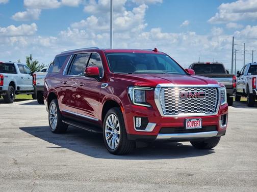 Volcanic Red Tintcoat 2024 GMC Yukon XL Denali
