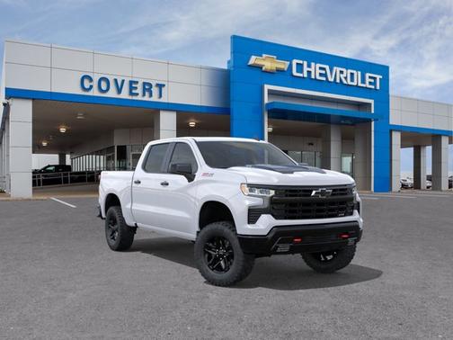 Summit White 2026 Chevrolet Silverado 1500 LT Trail Boss