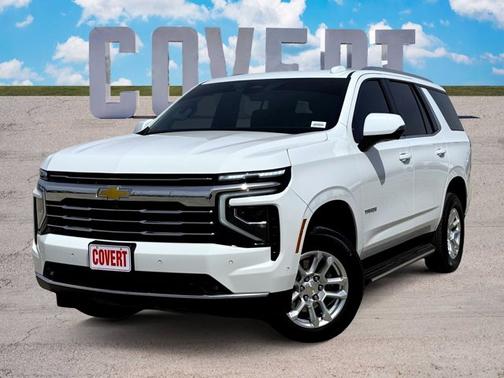 Summit White 2025 Chevrolet Tahoe LT