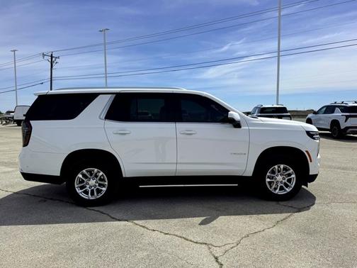 Summit White 2025 Chevrolet Tahoe LT
