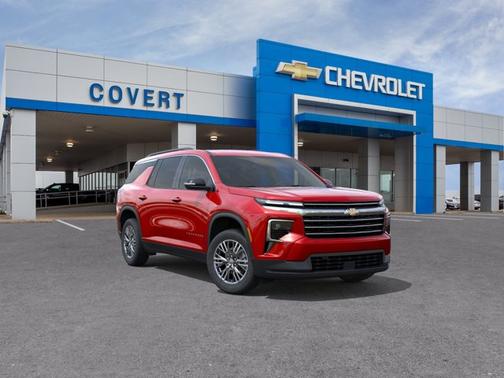 Radiant Red Tintcoat 2026 Chevrolet Traverse FWD LT