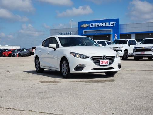 White 2015 Mazda Mazda3 i Sport