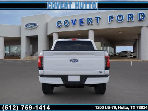 Oxford White 2025 Ford F-150 Lightning Flash