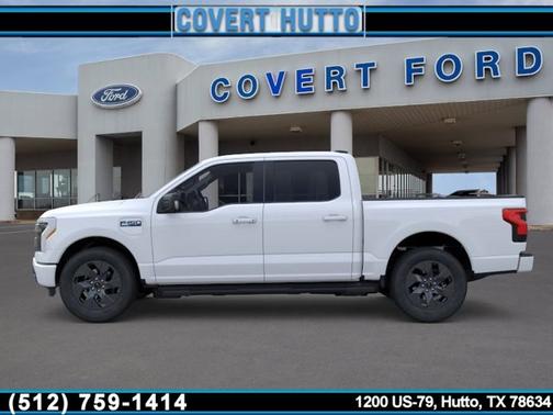 Oxford White 2025 Ford F-150 Lightning Flash