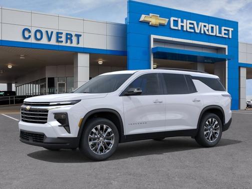 Summit White 2026 Chevrolet Traverse FWD LT