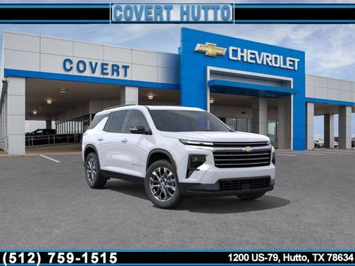 Summit White 2026 Chevrolet Traverse FWD LT