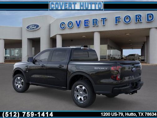 Shadow Black 2026 Ford Ranger XLT