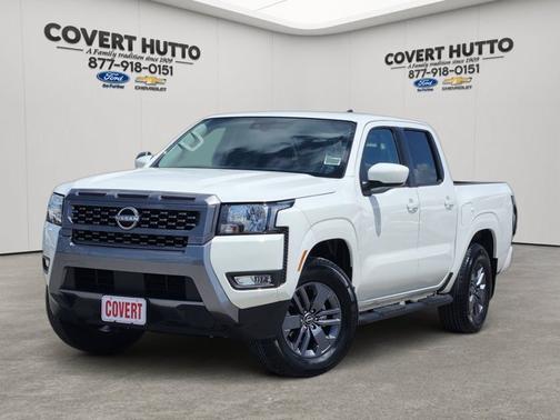 Glacier White 2025 Nissan Frontier SV