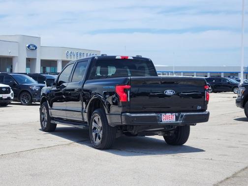 Black 2024 Ford F-150 Lightning Flash