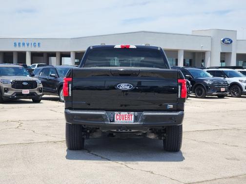 Black 2024 Ford F-150 Lightning Flash