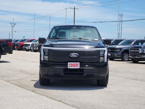 Black 2024 Ford F-150 Lightning Flash
