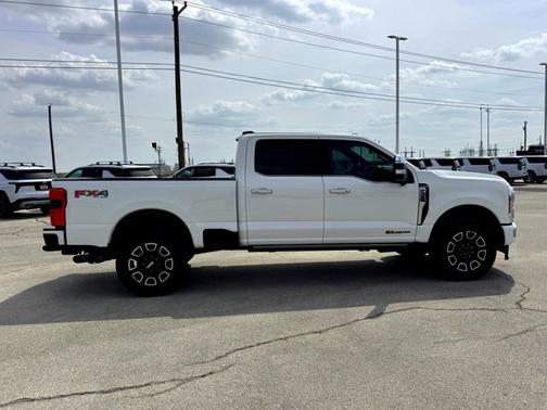 White 2024 Ford F-350 Platinum