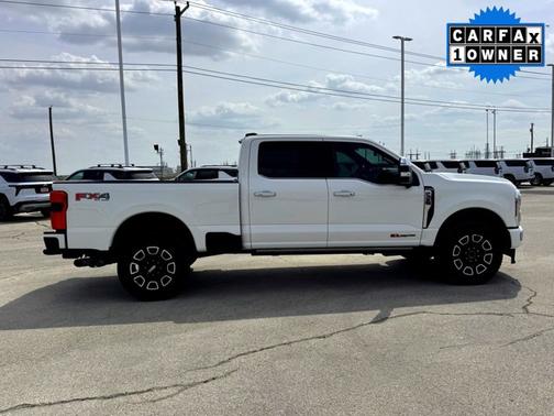 White 2024 Ford F-350 Platinum
