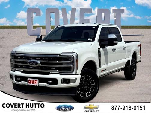 White 2024 Ford F-350 Platinum